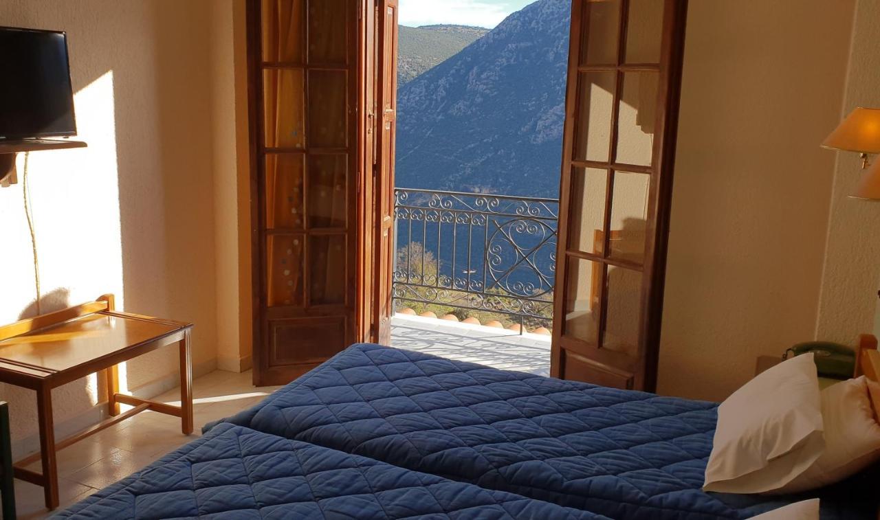 Apollo Hotel Delphi Bagian luar foto