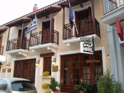 Apollo Hotel Delphi Bagian luar foto